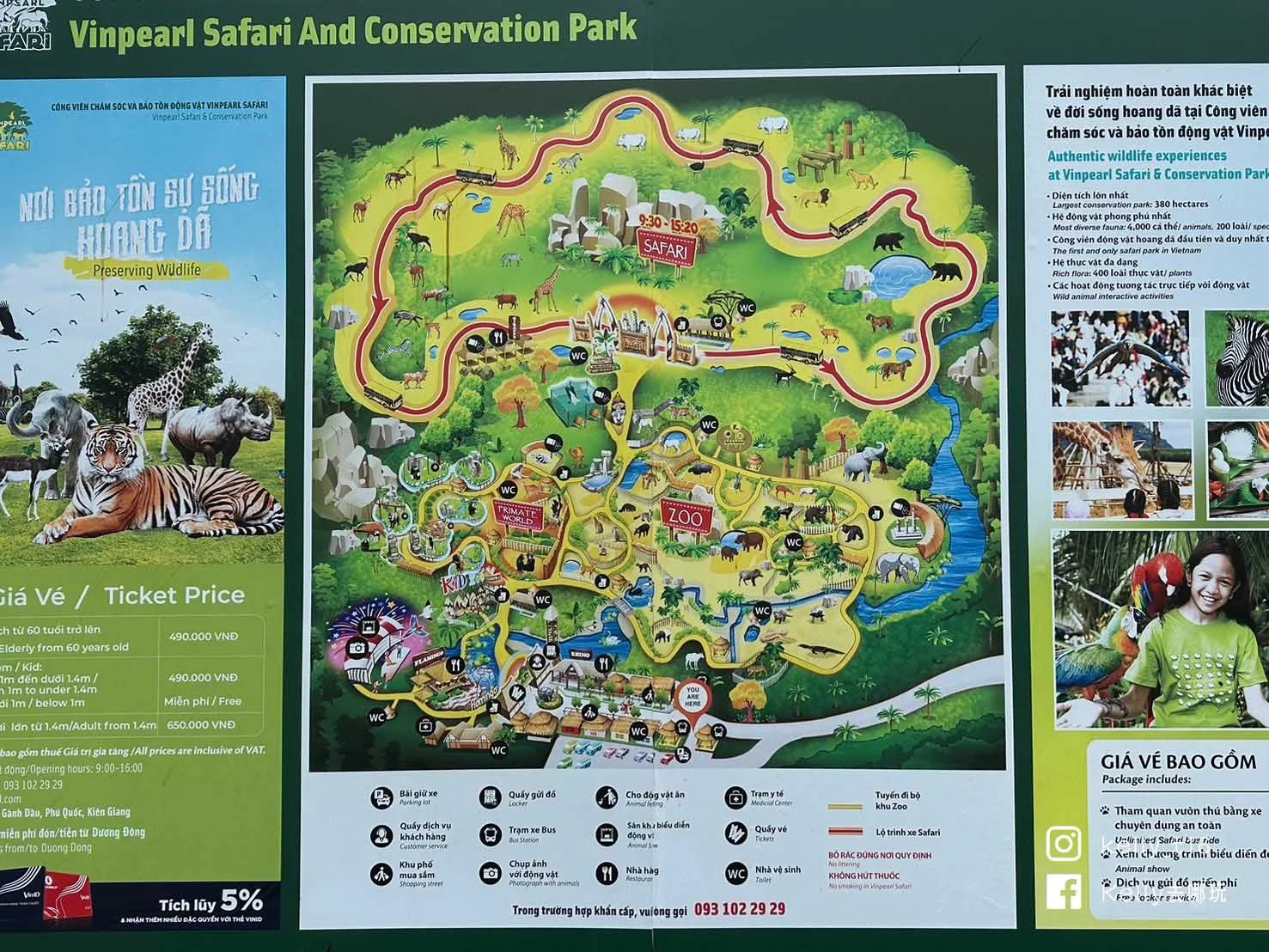 5分鐘攻略！富國島動物園Safari必體驗，餵長頸鹿、免費搭動物巴士、百鳥秀、最佳路線懶人包