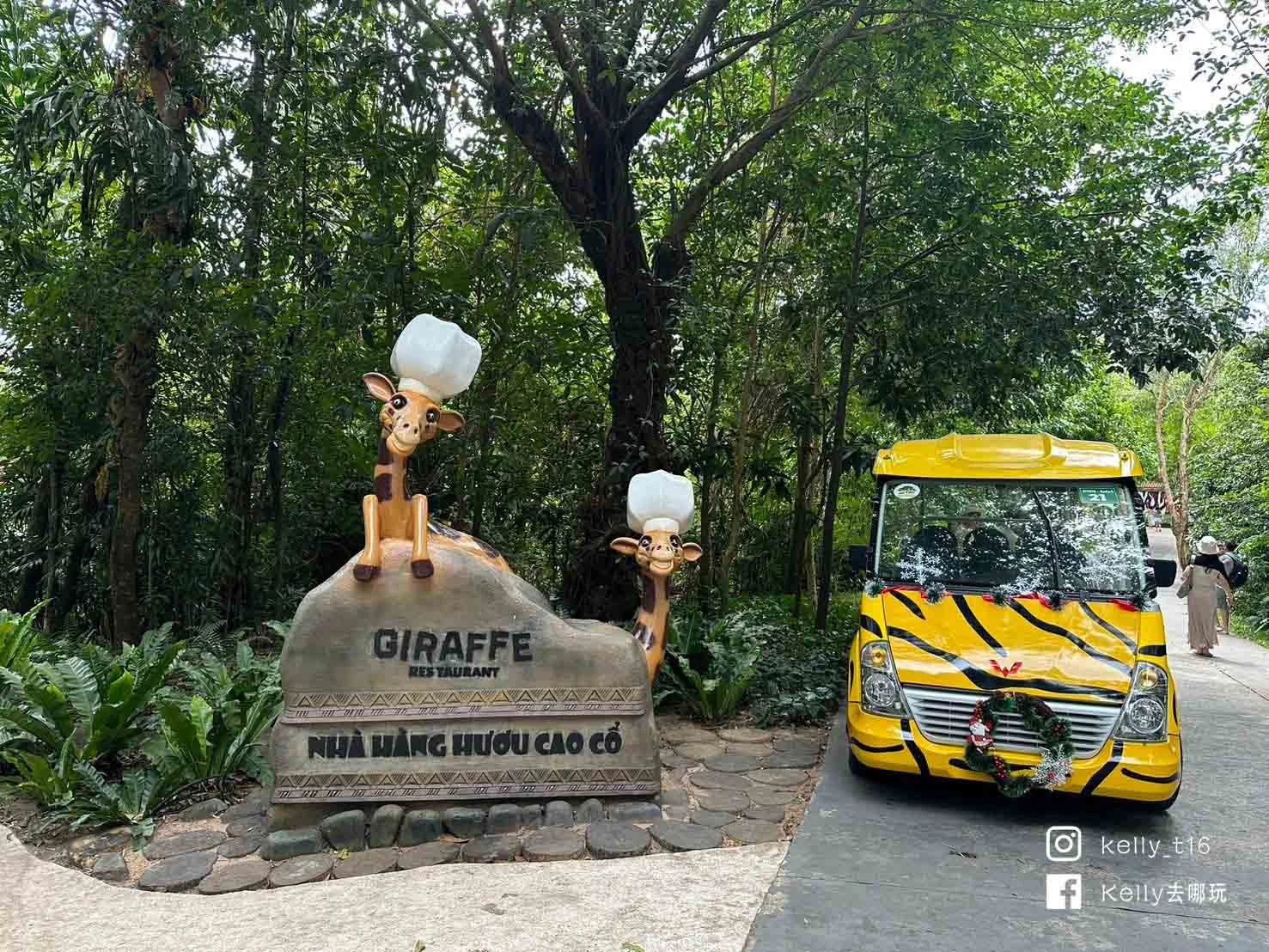 5分鐘攻略！富國島動物園Safari必體驗，餵長頸鹿、免費搭動物巴士、百鳥秀、最佳路線懶人包